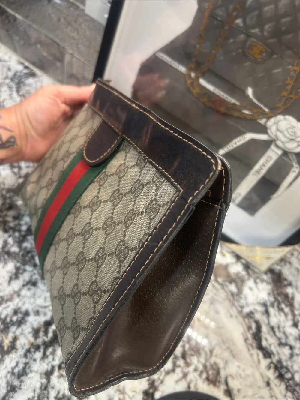 Gucci toiletry bag